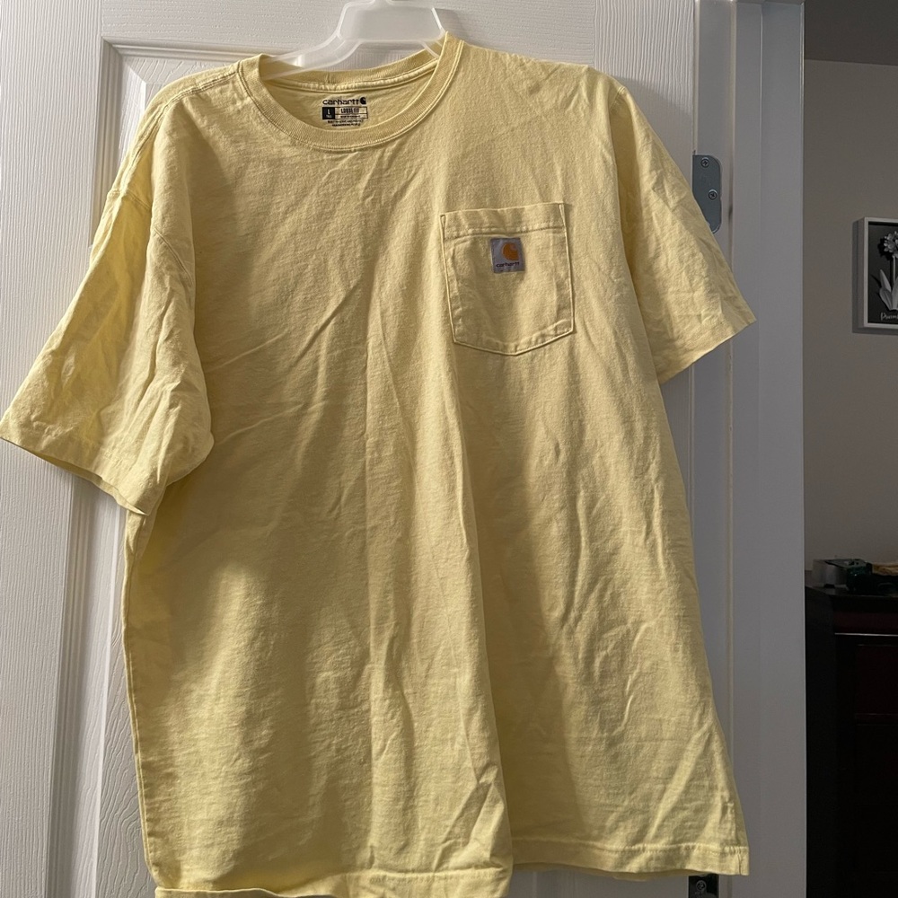 Yellow Carhartt tee